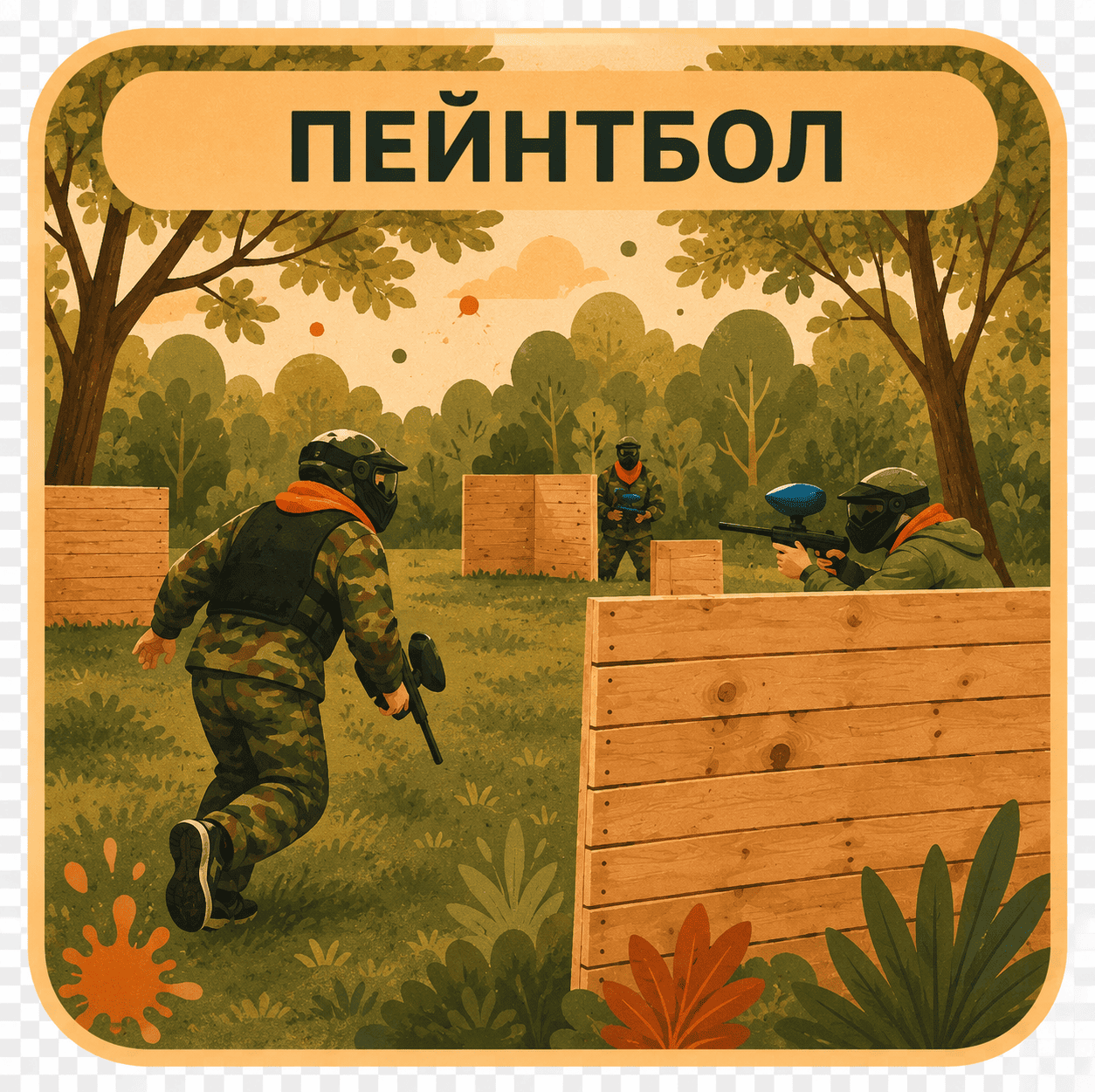 пейнтбол омск